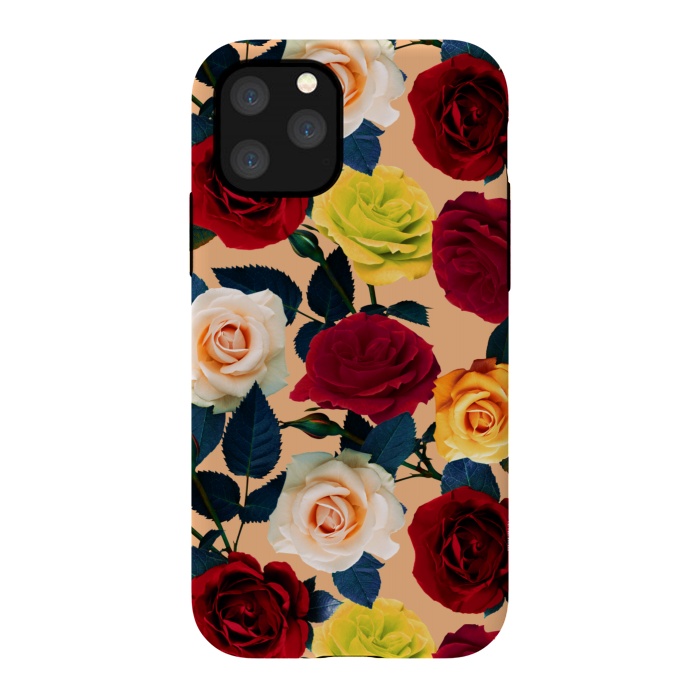 iPhone 11 Pro StrongFit Rose Garden by Burcu Korkmazyurek