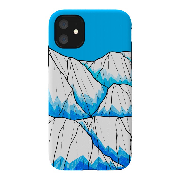 iPhone 11 StrongFit Glacier hills by Steve Wade (Swade)
