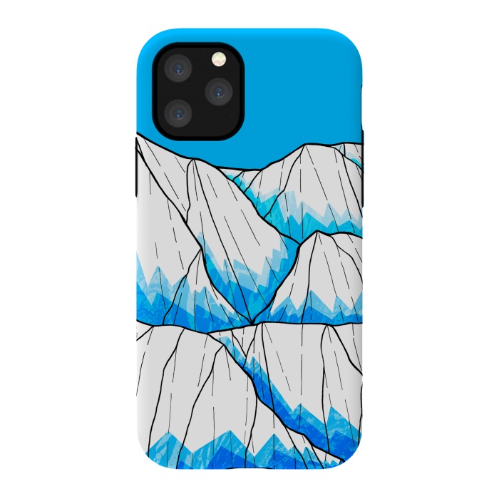 iPhone 11 Pro StrongFit Glacier hills by Steve Wade (Swade)