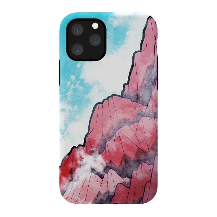 iPhone 11 Pro StrongFit The Misty Mountains by Steve Wade (Swade)