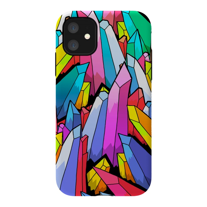 iPhone 11 StrongFit Colour Crystals  by Steve Wade (Swade)