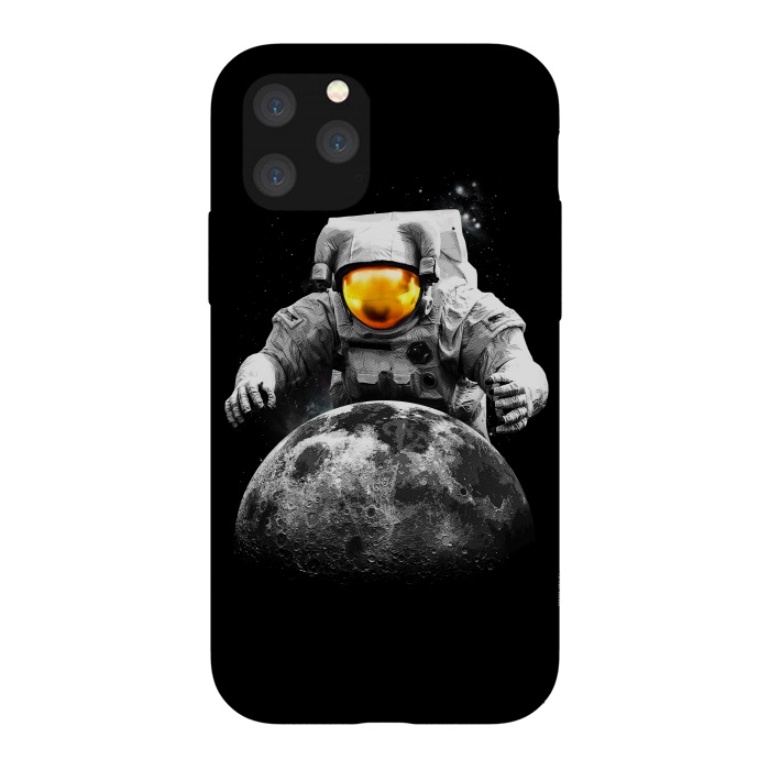 iPhone 11 Pro StrongFit The conquest of the moon by Mitxel Gonzalez