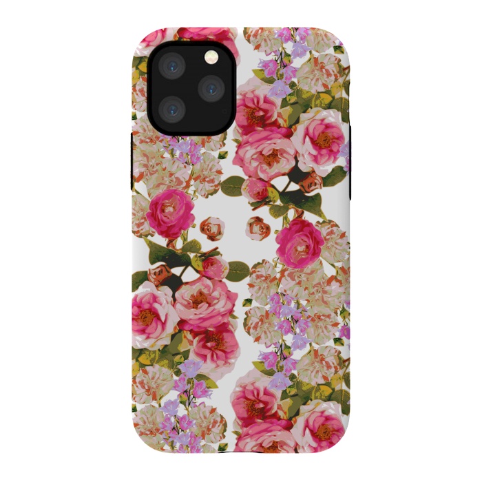 iPhone 11 Pro StrongFit Floral Friends by Zala Farah