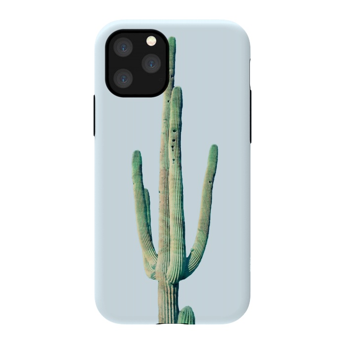 iPhone 11 Pro StrongFit Loner Cactus by Uma Prabhakar Gokhale