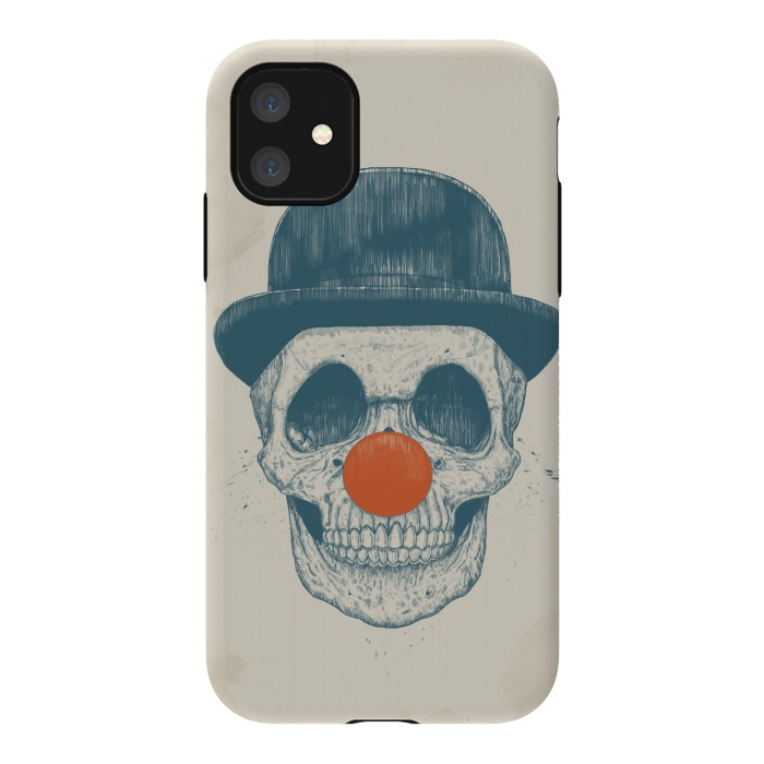 iPhone 11 StrongFit Dead clown by Balazs Solti