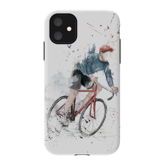 iPhone 11 StrongFit I want to ride my bicycle by Balazs Solti