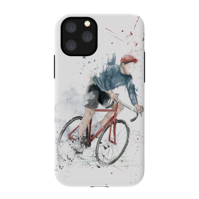 iPhone 11 Pro StrongFit I want to ride my bicycle by Balazs Solti