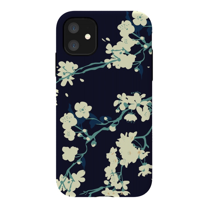 iPhone 11 StrongFit Cherry Blossoms by Zoe Charlotte