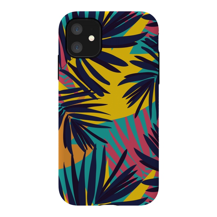iPhone 11 StrongFit Tropical Jungle by Zoe Charlotte