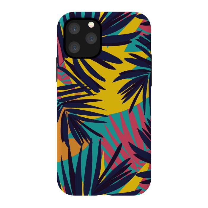 iPhone 11 Pro StrongFit Tropical Jungle by Zoe Charlotte