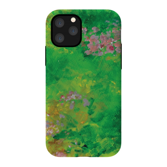iPhone 11 Pro StrongFit Impressionist Meadow by Zoe Charlotte