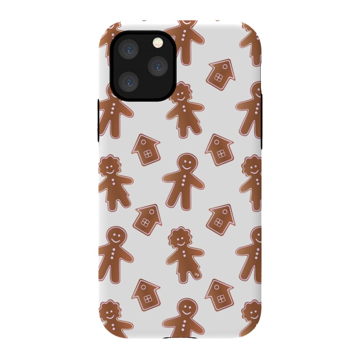 iPhone 11 Pro StrongFit Gingerbread people by Martina