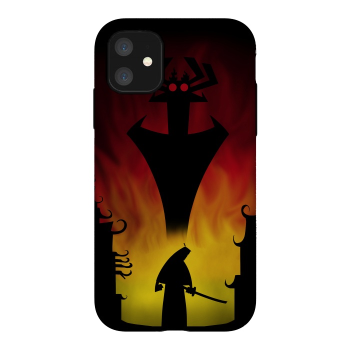 iPhone 11 StrongFit Fighting the Darkness by Denis Orio Ibañez