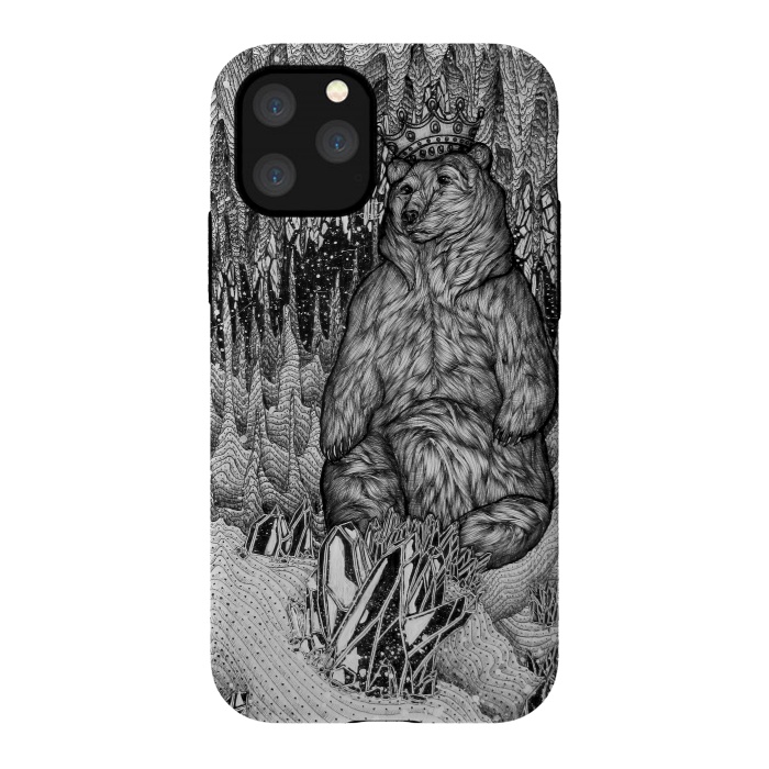 iPhone 11 Pro StrongFit Cave of the Bear King by ECMazur 