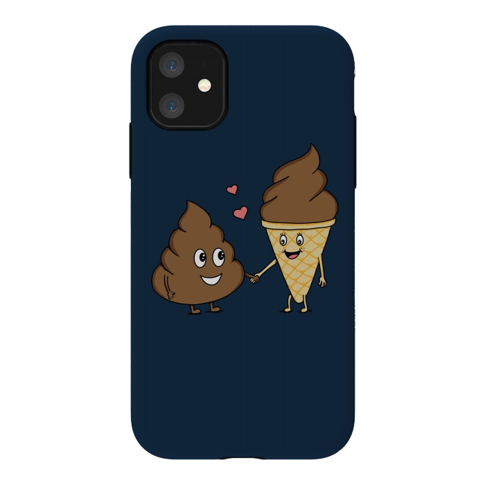 iPhone 11 StrongFit True love Blue by Coffee Man