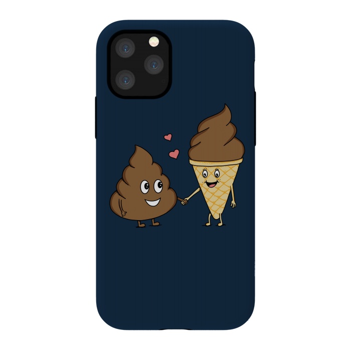 iPhone 11 Pro StrongFit True love Blue by Coffee Man