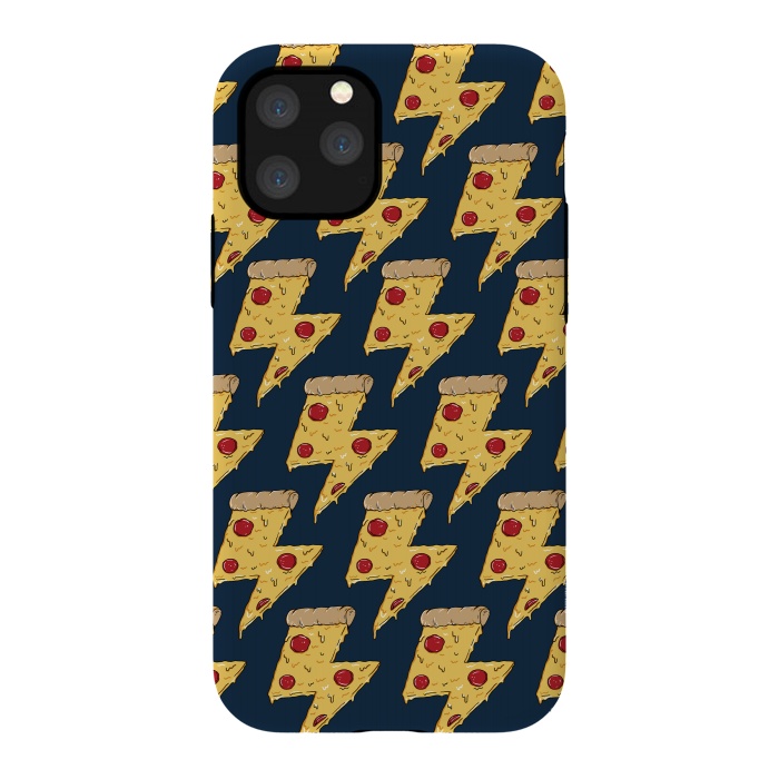iPhone 11 Pro StrongFit Pizza Power Pattern by Coffee Man