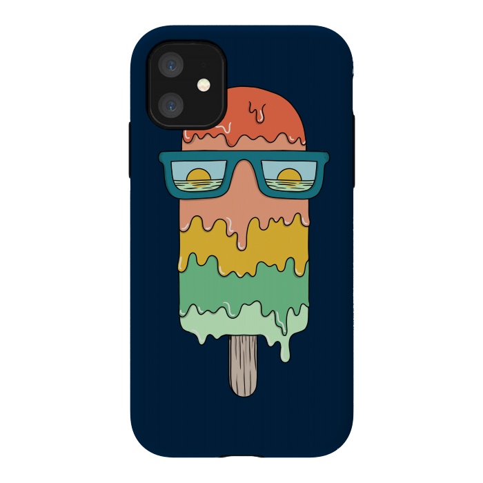 iPhone 11 StrongFit Hot ice Cream  by Coffee Man