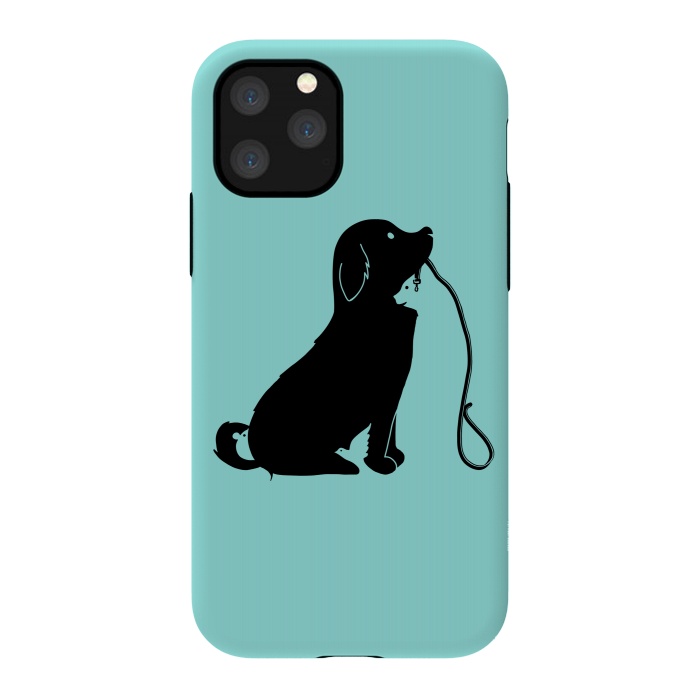 iPhone 11 Pro StrongFit Animals green by Coffee Man