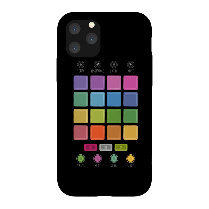 iPhone 11 Pro StrongFit Dj Electronic Music Mixer by Dellán