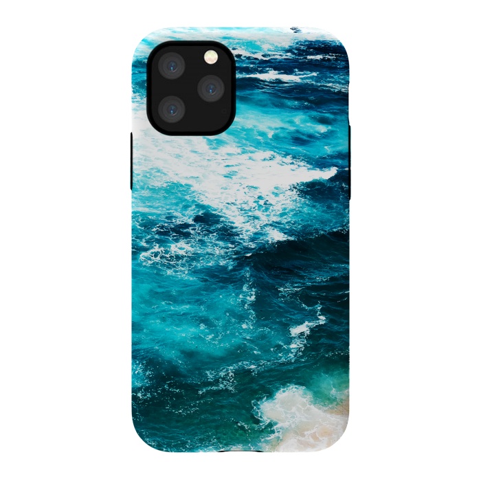 iPhone 11 Pro StrongFit Sea Foam by Uma Prabhakar Gokhale