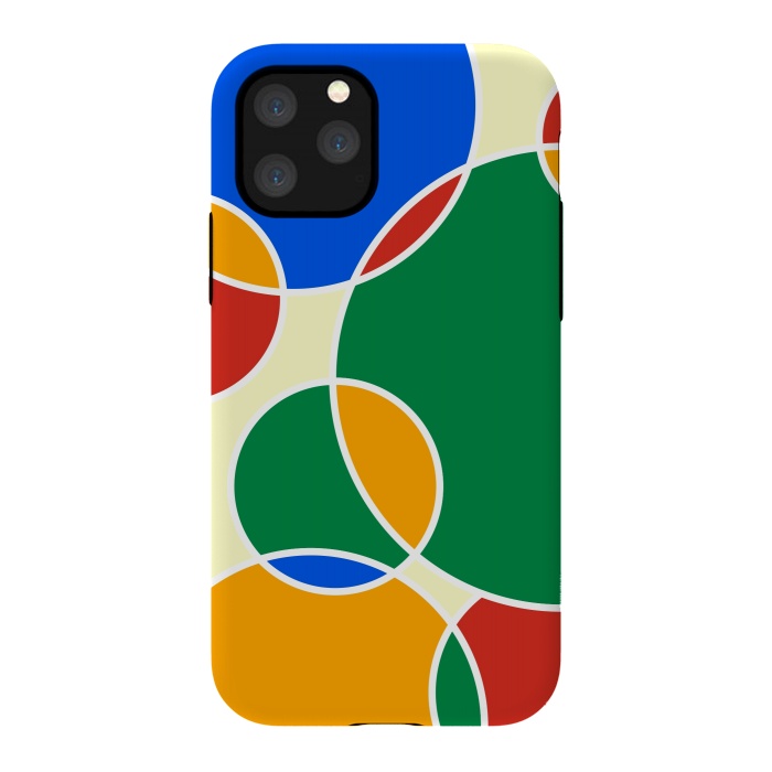 iPhone 11 Pro StrongFit Colorful Ellipses by Dhruv Narelia