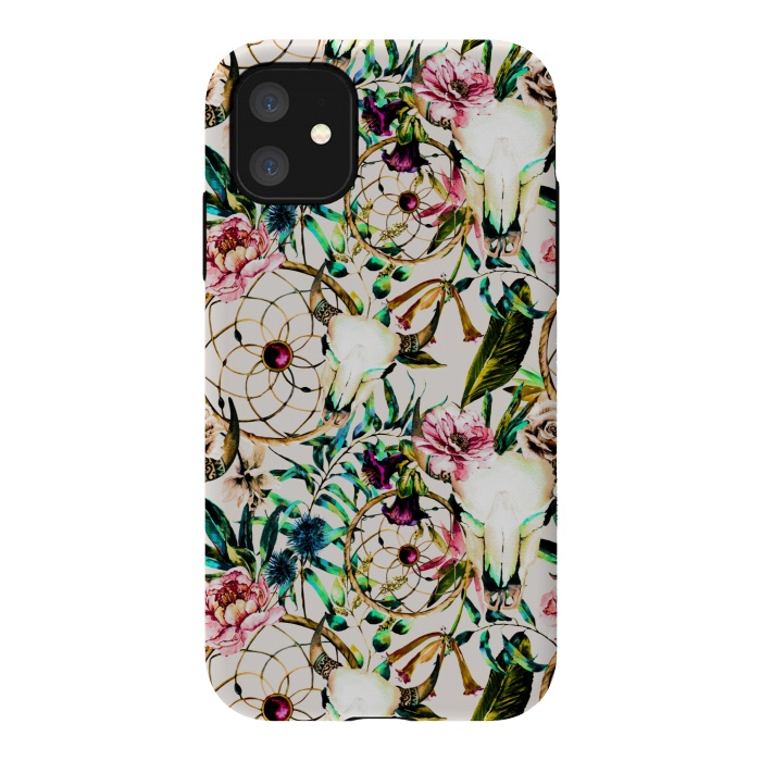 iPhone 11 StrongFit Dream tropical boho by Mmartabc