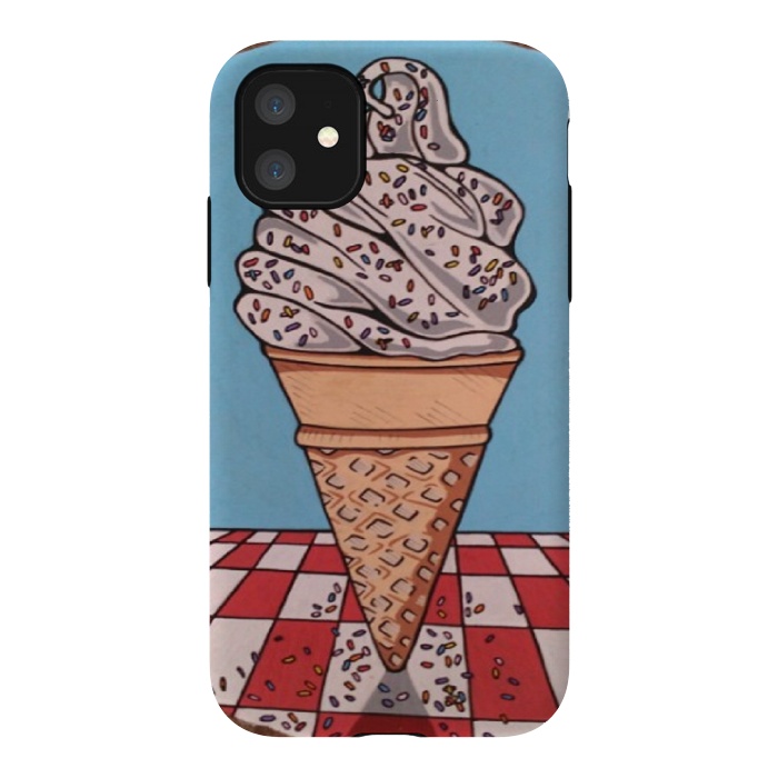 iPhone 11 StrongFit Ice Cream by Varo Lojo