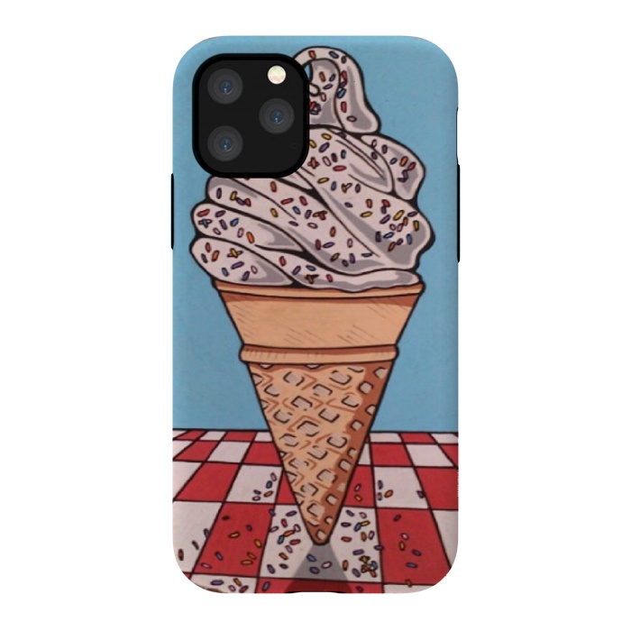 iPhone 11 Pro StrongFit Ice Cream by Varo Lojo
