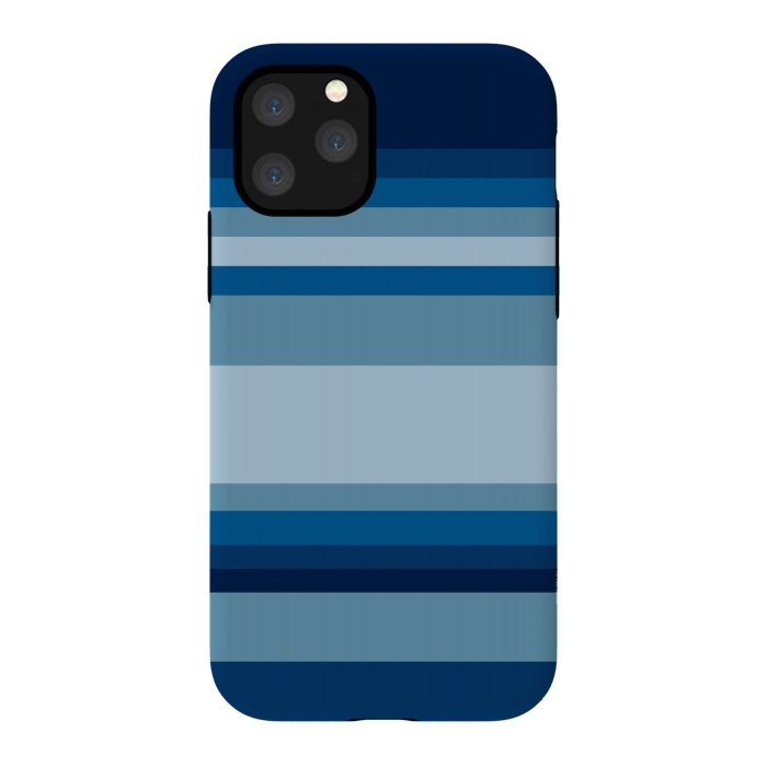 iPhone 11 Pro StrongFit Blue stripes by Dhruv Narelia