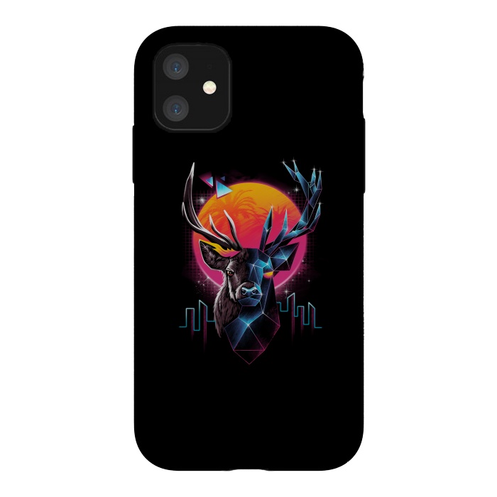 iPhone 11 StrongFit Rad Stag by Vincent Patrick Trinidad