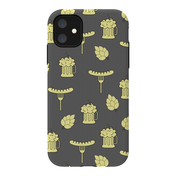 iPhone 11 StrongFit beer pattern by MALLIKA