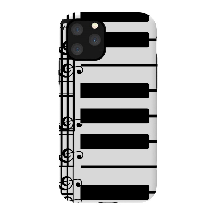 iPhone 11 Pro StrongFit piano pattern by MALLIKA