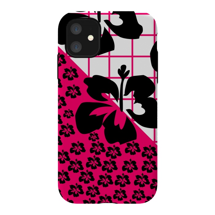 iPhone 11 StrongFit FLORAL PATTERN by MALLIKA