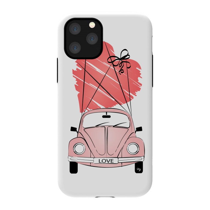iPhone 11 Pro StrongFit Love Car by Martina