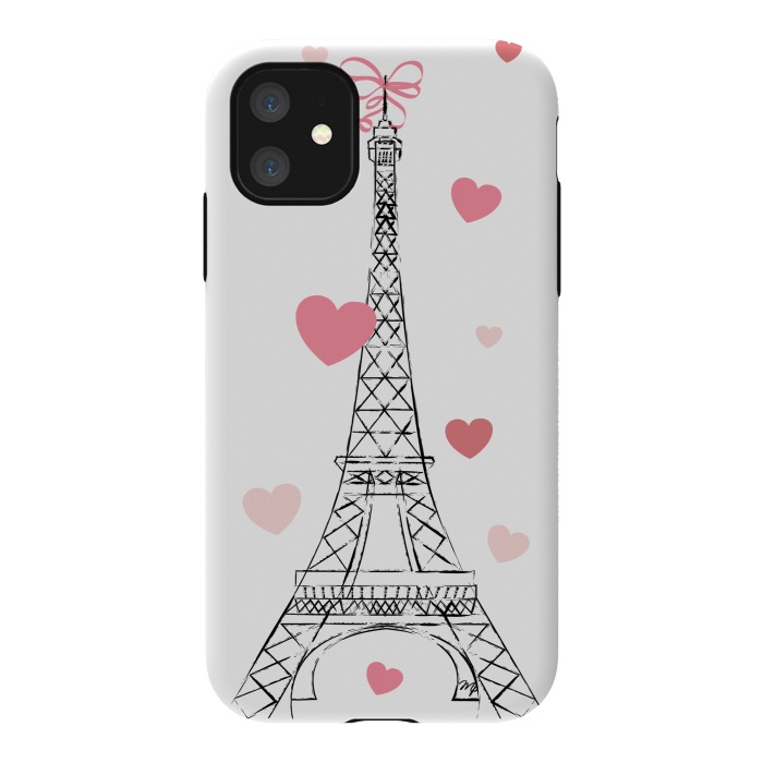 iPhone 11 StrongFit Paris Love by Martina