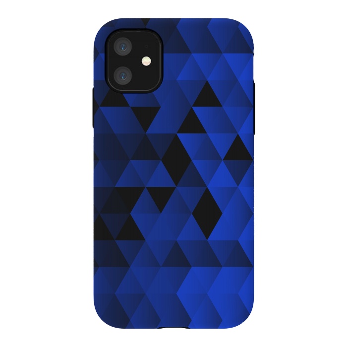 iPhone 11 StrongFit Triangles Wave by Sitchko