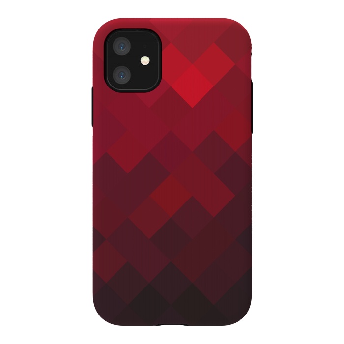 iPhone 11 StrongFit Red Underground by Sitchko