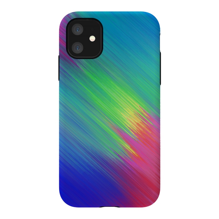 iPhone 11 StrongFit Colorful Movement by Sitchko