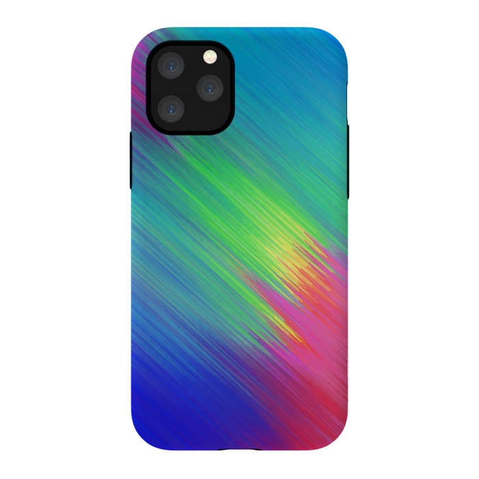 iPhone 11 Pro StrongFit Colorful Movement by Sitchko
