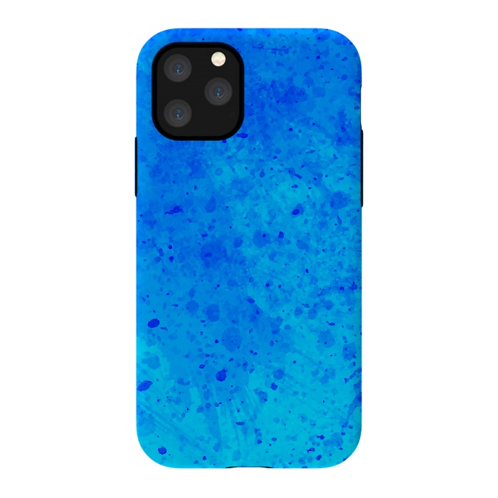 iPhone 11 Pro StrongFit Blue Chaos by Sitchko