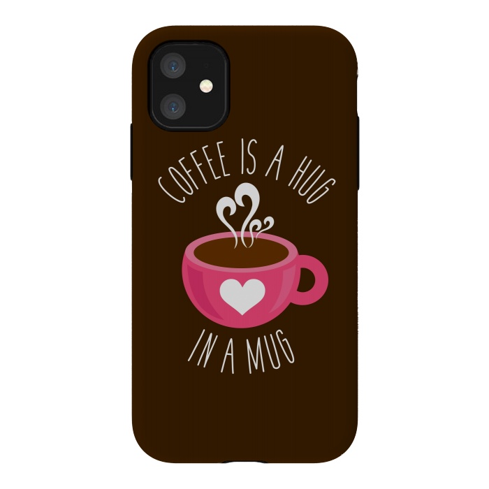 iPhone 11 StrongFit Coffee Love by Dhruv Narelia