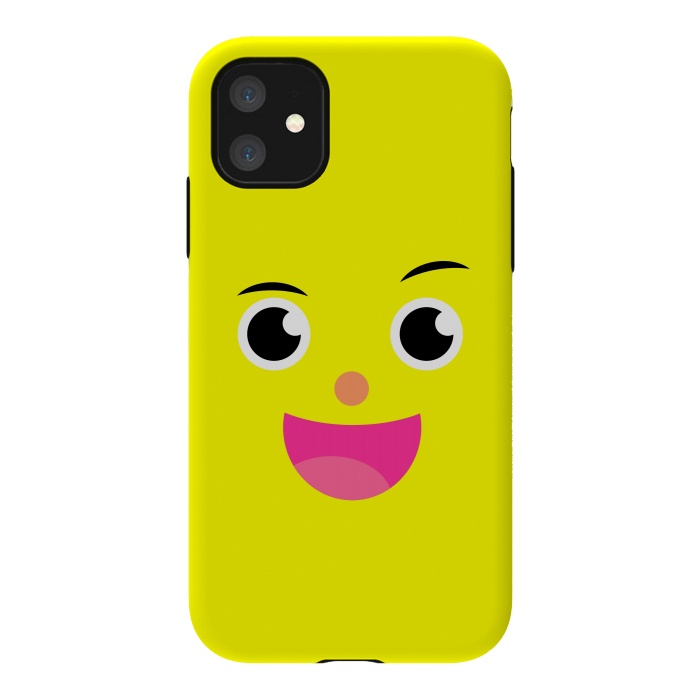 iPhone 11 StrongFit Happy Vibes by Dhruv Narelia
