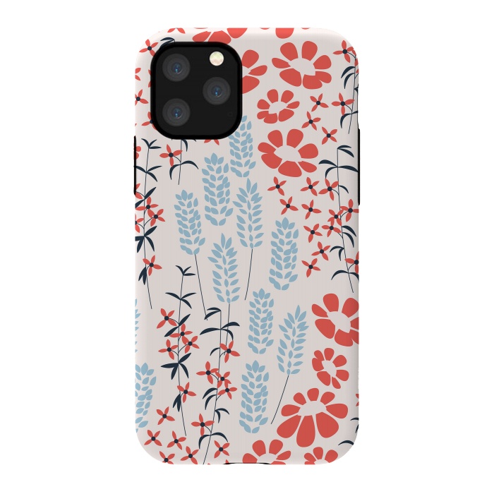 iPhone 11 Pro StrongFit Spring Garden Beige by Jelena Obradovic