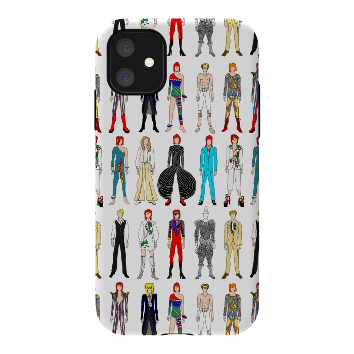 iPhone 11 StrongFit Starman Bowie Ziggy by Notsniw