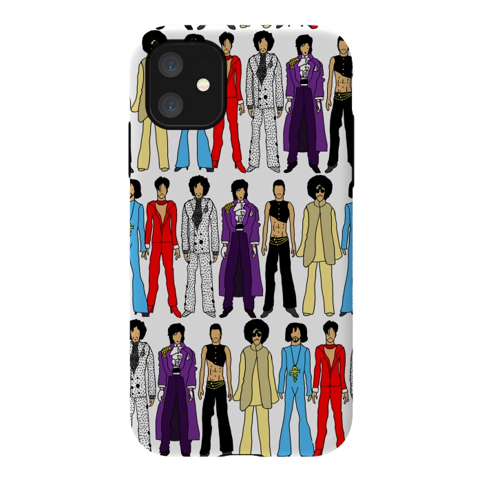 iPhone 11 StrongFit Purple Prince by Notsniw