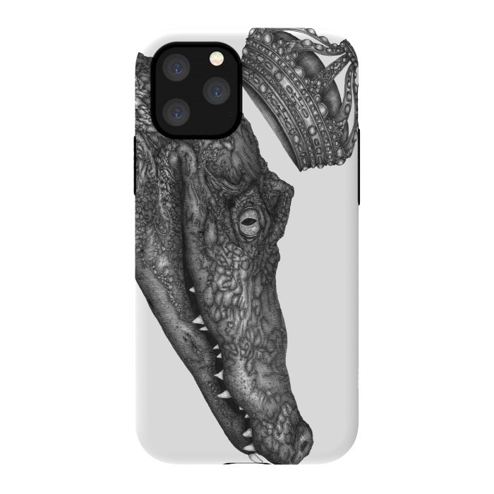 iPhone 11 Pro StrongFit The Alligator King by ECMazur 