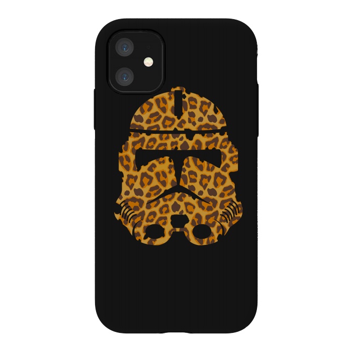 iPhone 11 StrongFit Leopard StormTrooper by Sitchko