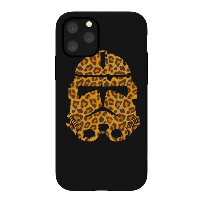 iPhone 11 Pro StrongFit Leopard StormTrooper by Sitchko