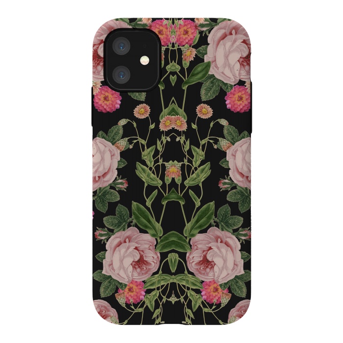 iPhone 11 StrongFit Floral Tunes by Zala Farah